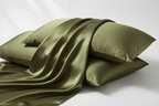 Pure Mulberry Silk Pillowcase (Olive - 22 momme)