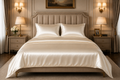 22 Momme Pure Mulberry Silk Full Bedding Set 4Pcs (Ivory)