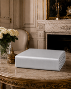 Mulberry Silk Fitted Sheet  (Silver - 22 momme)