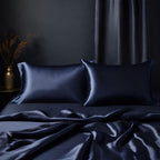 Pure Mulberry Silk Pillowcase (Deep Navy - 22momme)