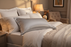 Pure Mulberry Silk Pillowcase (Silver - 22 momme)
